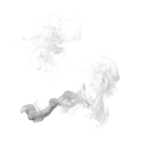 Steam and Smoke isolated. 3d render png