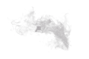 Steam and Smoke isolated. 3d render png