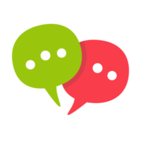 speech text box with three dots Conversation concept to exchange ideas. png