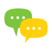 speech text box with three dots Conversation concept to exchange ideas. png