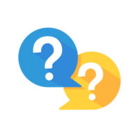 speech bubbles with question marks doubt concept problem solving png