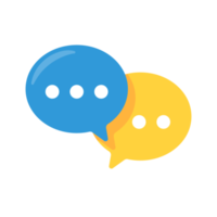speech text box with three dots Conversation concept to exchange ideas. png