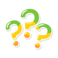 speech bubbles with question marks doubt concept problem solving png