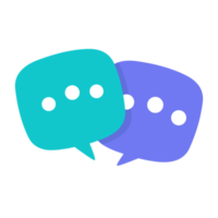 speech text box with three dots Conversation concept to exchange ideas. png