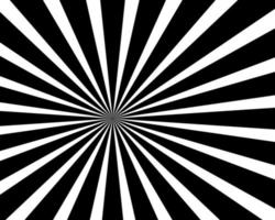 black and white rays background vector