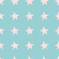 Vector seamless pattern with stars in candy pastel colors. Paper or textile print, wallpaper, background