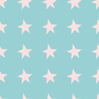 Vector seamless pattern with stars in candy pastel colors. Paper or textile print, wallpaper, background