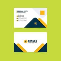 Visiting Card Design Template vector