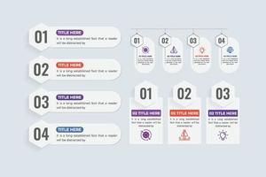 Work strategy and process steps data visualization template for office or business presentations. Abstract business infographic timeline layout and flowchart design. Workflow diagram layout vector. vector