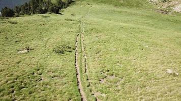 Mountain trails for mountaineers video