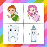 Cute character. Design element. Template for your design, books, stickers, cards, posters, clothes. Cartoon style. Isolated on white background. Vector illustration.