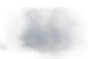 Fog motion blured isolated. 3d render png