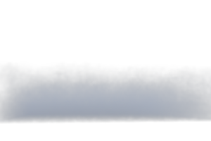 Fog motion blured isolated. 3d render png