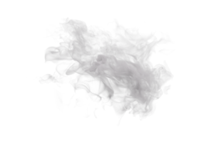 Steam and Smoke isolated. 3d render png