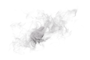 Steam and Smoke isolated. 3d render png