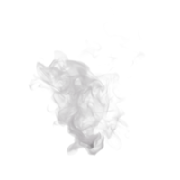 Steam and Smoke isolated. 3d render png