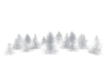 Fog motion blured isolated. 3d render png