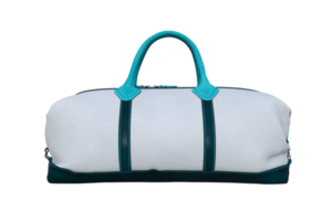 Classic luggage isolated. 3d render png