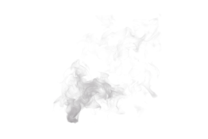 Steam and Smoke isolated. 3d render png