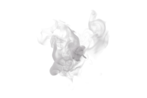 Steam and Smoke isolated. 3d render png