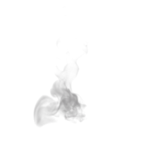 Steam and Smoke isolated. 3d render png