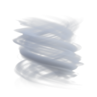 vortice Magia effetto isolato. 3d rendere png