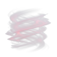 vortice Magia effetto isolato. 3d rendere png