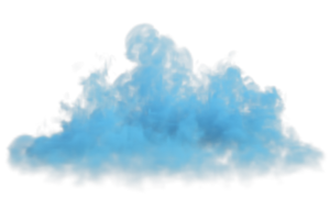 Smoke color explosion isolated. 3d render png