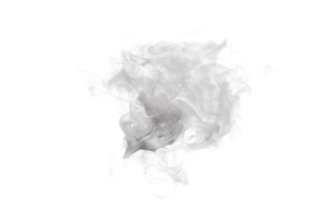 Steam and Smoke isolated. 3d render png