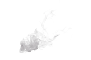 Steam and Smoke isolated. 3d render png