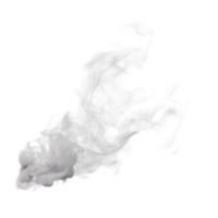 Steam and Smoke isolated. 3d render png