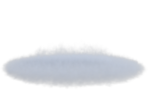 Fog motion blured isolated. 3d render png
