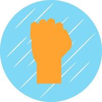 Fist Raised Vector Icon Design