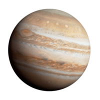 isolerat realistisk Jupiter illustration png