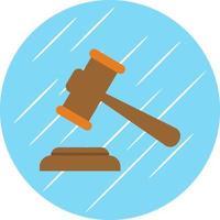 Gavel Vector Icon Design