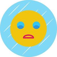 Frown Vector Icon Design