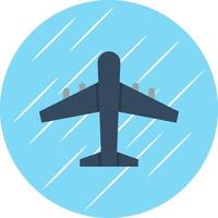 diseño de icono de vector de avión