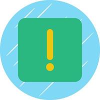 diseño de icono de vector de alerta