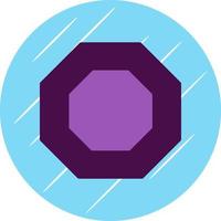 Octagon Vector Icon Design