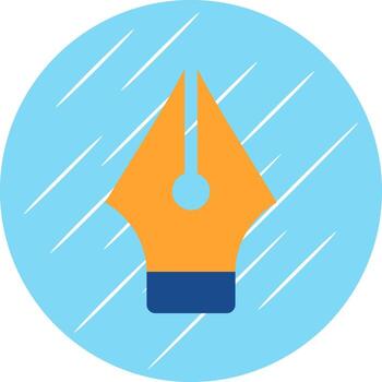 Pen Nib Vector Icon Design
