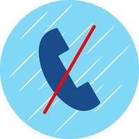 Phone Slash Vector Icon Design