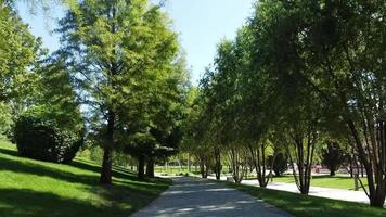 jardins do a Krasnodar parque video