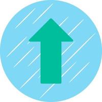 Long Arrow Alt Up Vector Icon Design