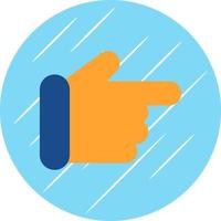 Hand Point Right Vector Icon Design