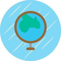 Globe Americas Vector Icon Design