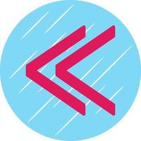 Angle Double Right Vector Icon Design