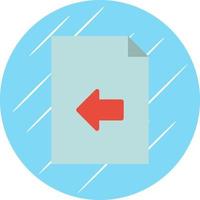 File Import Vector Icon Design