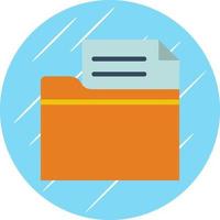 File Contract Vector Icon Design