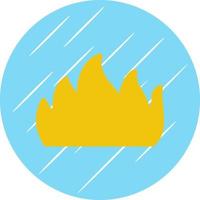 diseño de icono de vector de fuego