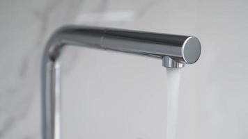 Water tap, Faucet, water leakage slow motion video